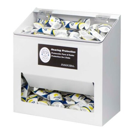 Horizon Mfg Enterprises, Inc Horizon Mfg. 300 Pair Foam Ear Plug Dispenser, White, Heavy Duty Plastic, , 8"L 5134-W